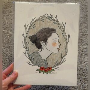 The Diggingest Girl Print